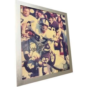 DAVE CASPER- Raiders Signed Autographed Picture Frame